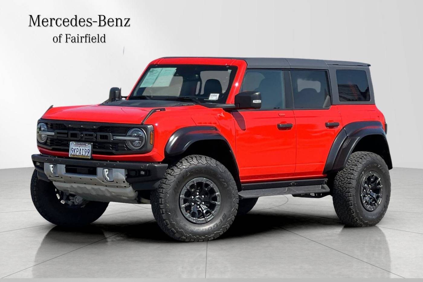 2023 Ford Bronco Raptor — SUV — 9,994 mi — Fairfield, CA