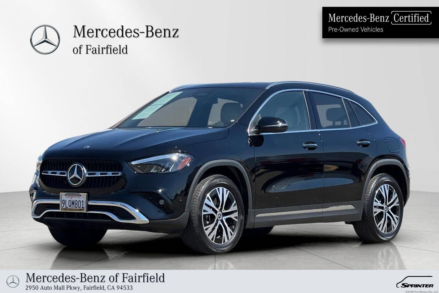 2025 Mercedes-Benz GLA GLA 250 — SUV — 12,185 mi — Fairfield, CA