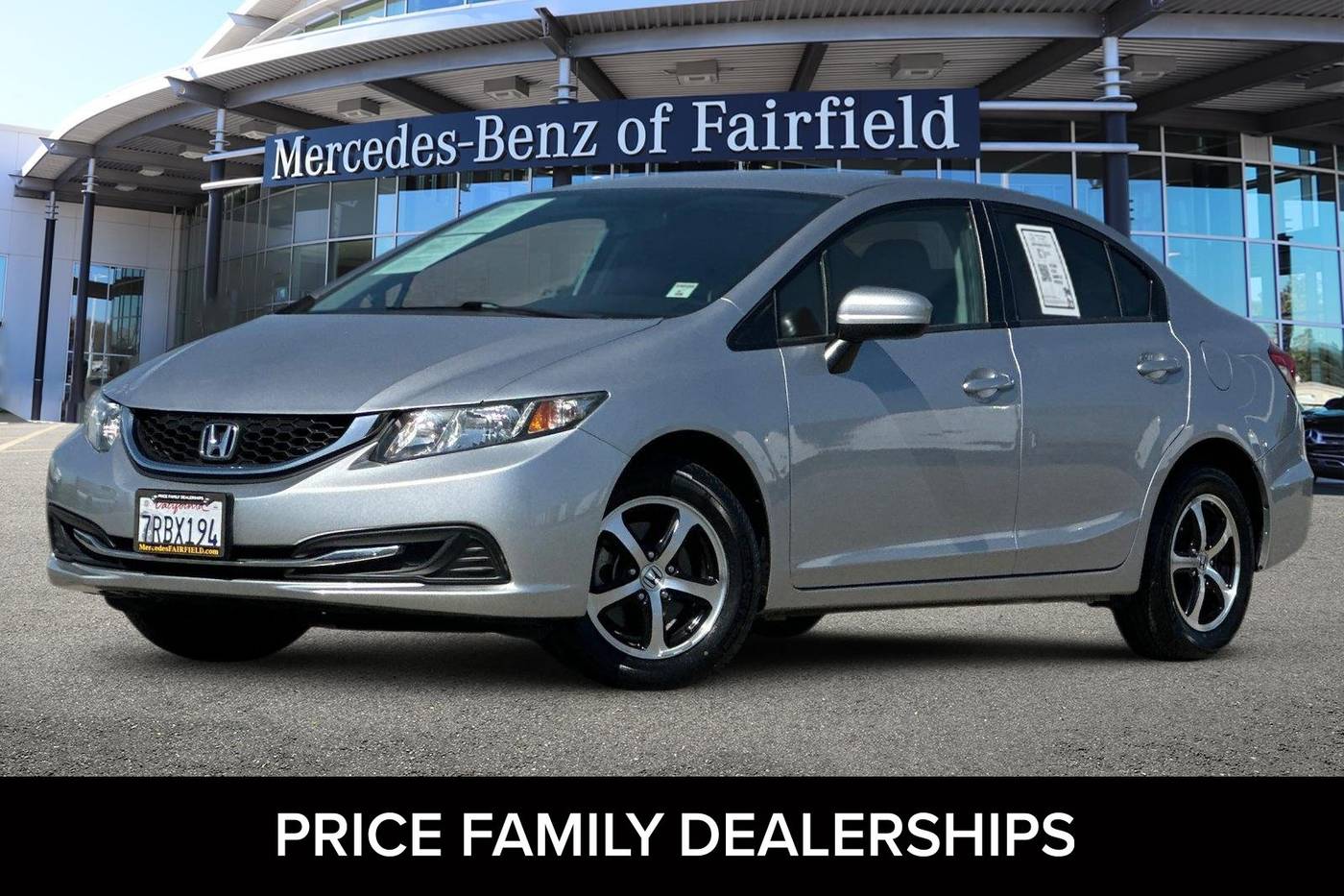 2015 Honda Civic SE — Sedan — 21,559 mi — Fairfield, CA