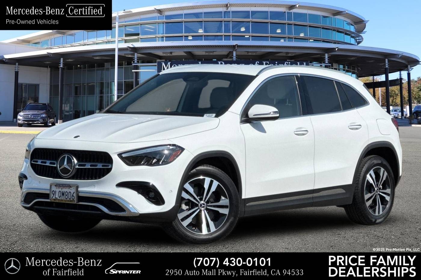 2025 Mercedes-Benz GLA GLA 250 — SUV — 12,759 mi — Fairfield, CA