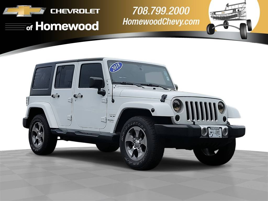 2018 Jeep Wrangler Sahara — SUV — 40,653 mi — Homewood, IL