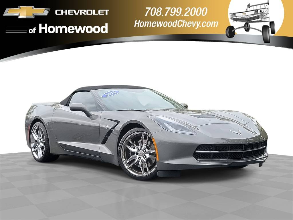 2016 Chevrolet Corvette Z51 2LT — Convertible — 26,302 mi — Homewood, IL