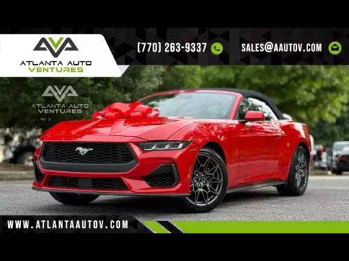 2024 Ford Mustang EcoBoost Premium — Convertible — 26,680 mi — Roswell, GA