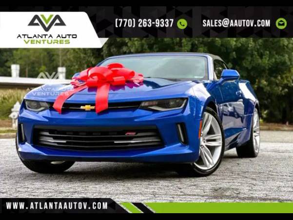 2017 Chevrolet Camaro 1LT — Convertible — 90,443 mi — Roswell, GA