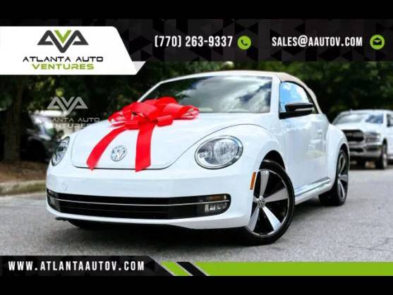 2013 Volkswagen Beetle Turbo 60s Edition — Convertible — 59,321 mi — Roswell, GA