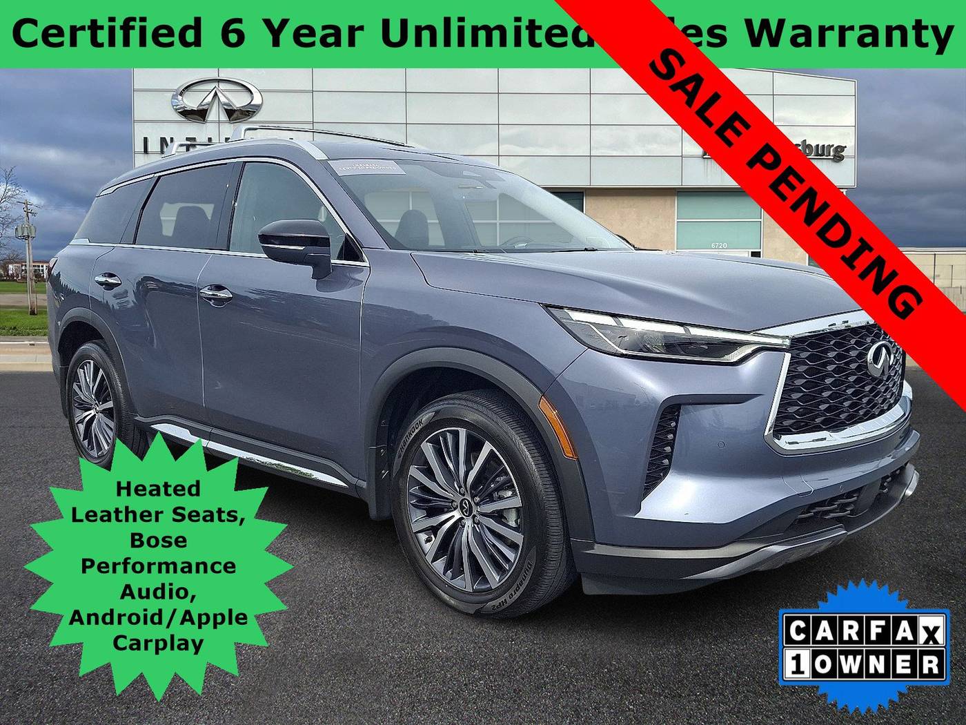 2023 INFINITI QX60 SENSORY — SUV — 17,021 mi — Mechanicsburg, PA