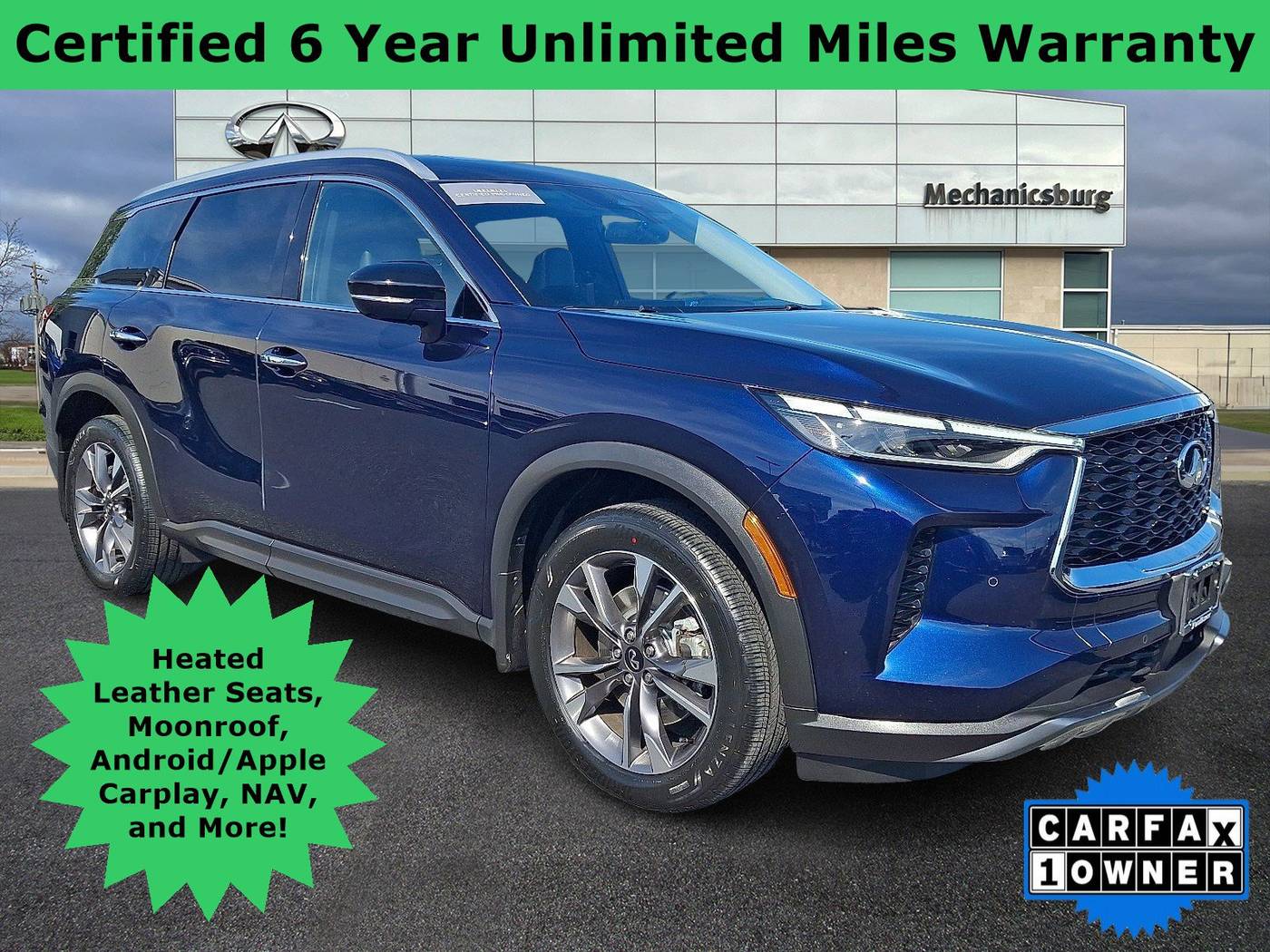 2022 INFINITI QX60 LUXE — SUV — 44,495 mi — Mechanicsburg, PA