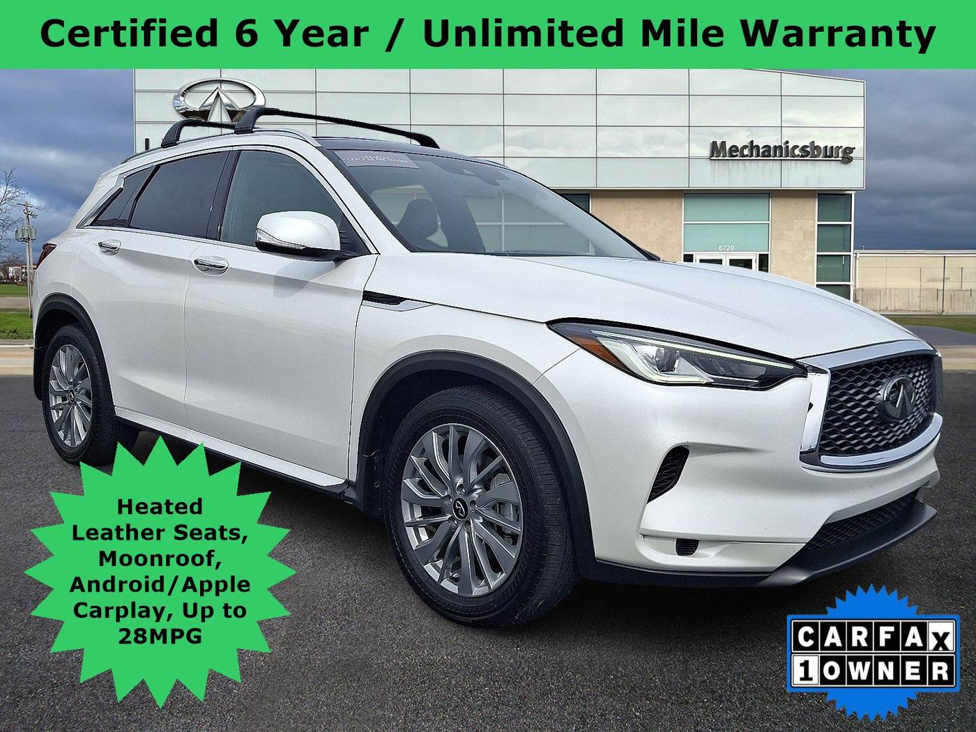 2023 INFINITI QX50 LUXE — SUV — 26,538 mi — Mechanicsburg, PA