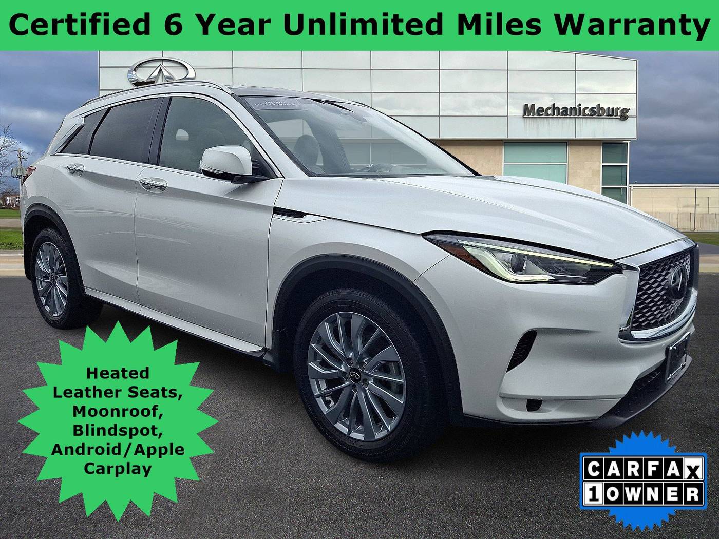 2024 INFINITI QX50 LUXE — SUV — 23,764 mi — Mechanicsburg, PA