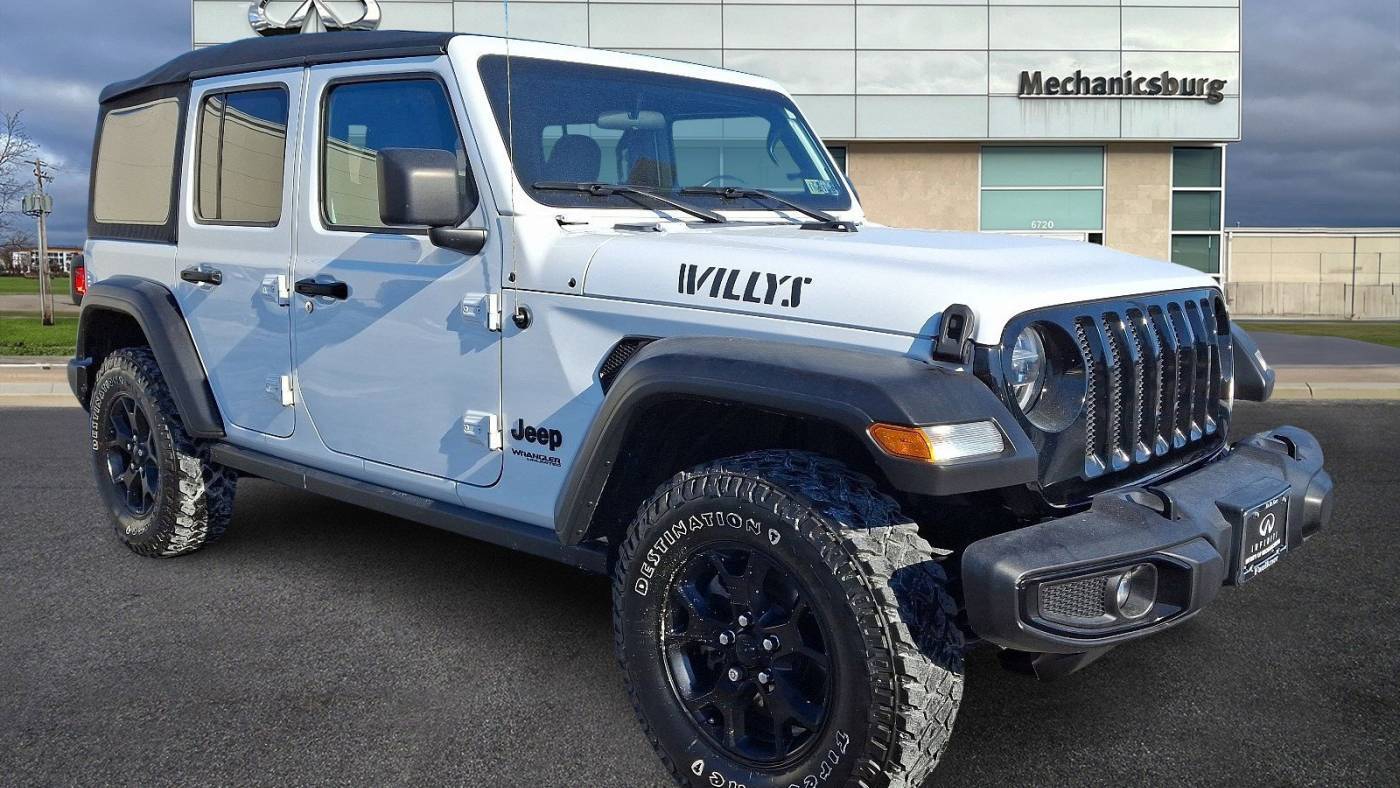 2021 Jeep Wrangler Willys — SUV — 45,247 mi — Mechanicsburg, PA
