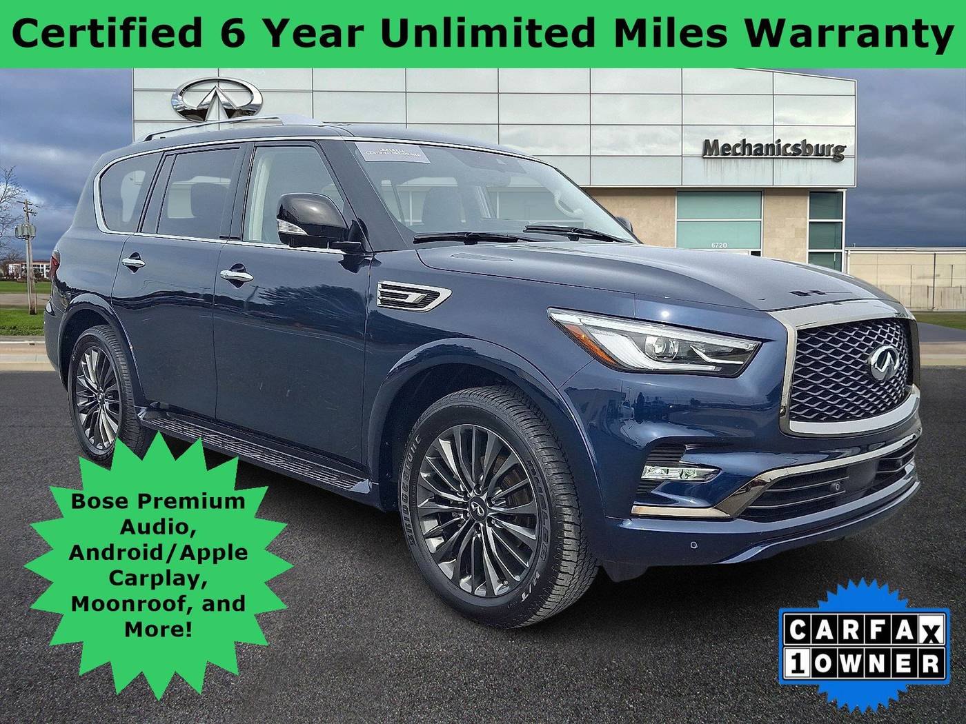 2023 INFINITI QX80 PREMIUM SELECT — SUV — 15,580 mi — Mechanicsburg, PA