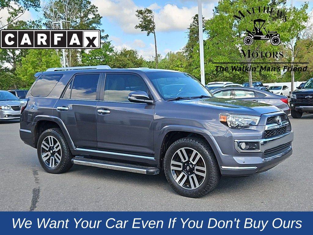2018 Toyota 4Runner Limited — SUV — 95,709 mi — Wilmington, NC