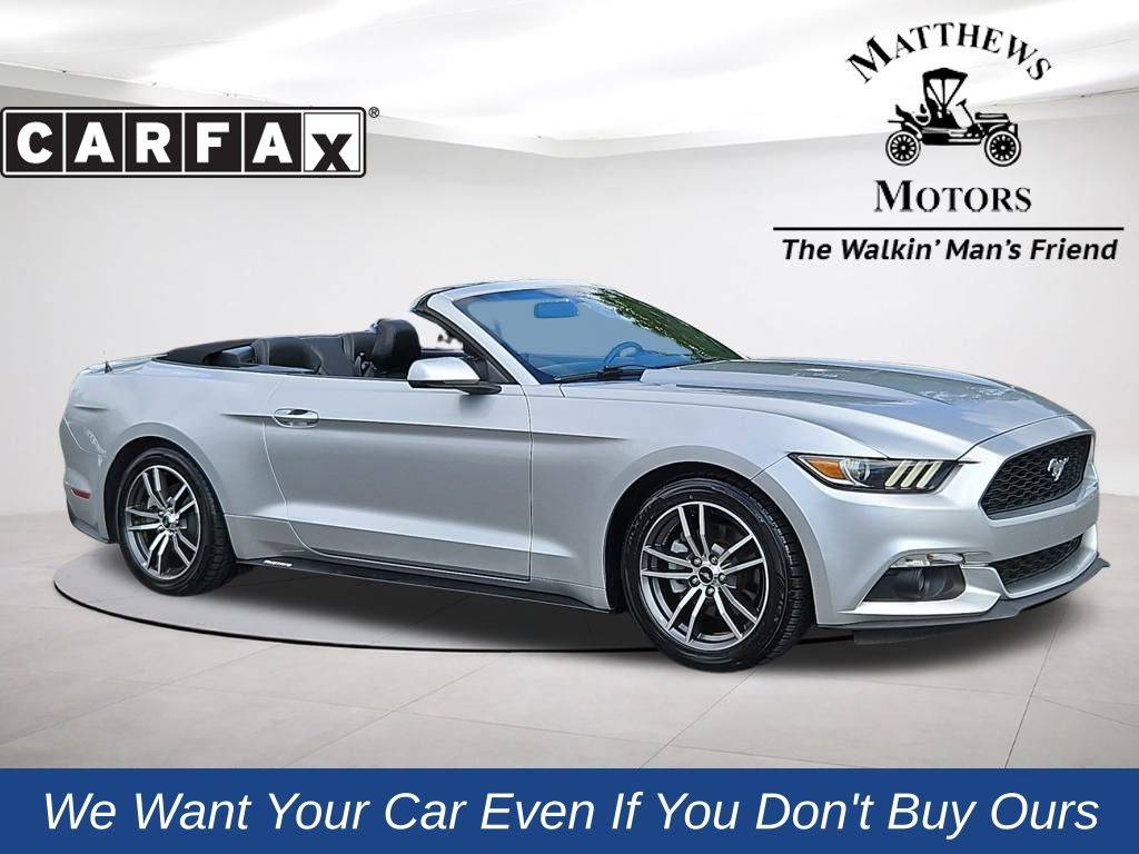 2017 Ford Mustang EcoBoost Premium — Convertible — 74,923 mi — Wilmington, NC