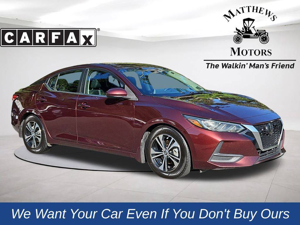 2021 Nissan Sentra SV — Sedan — 125,350 mi — Wilmington, NC