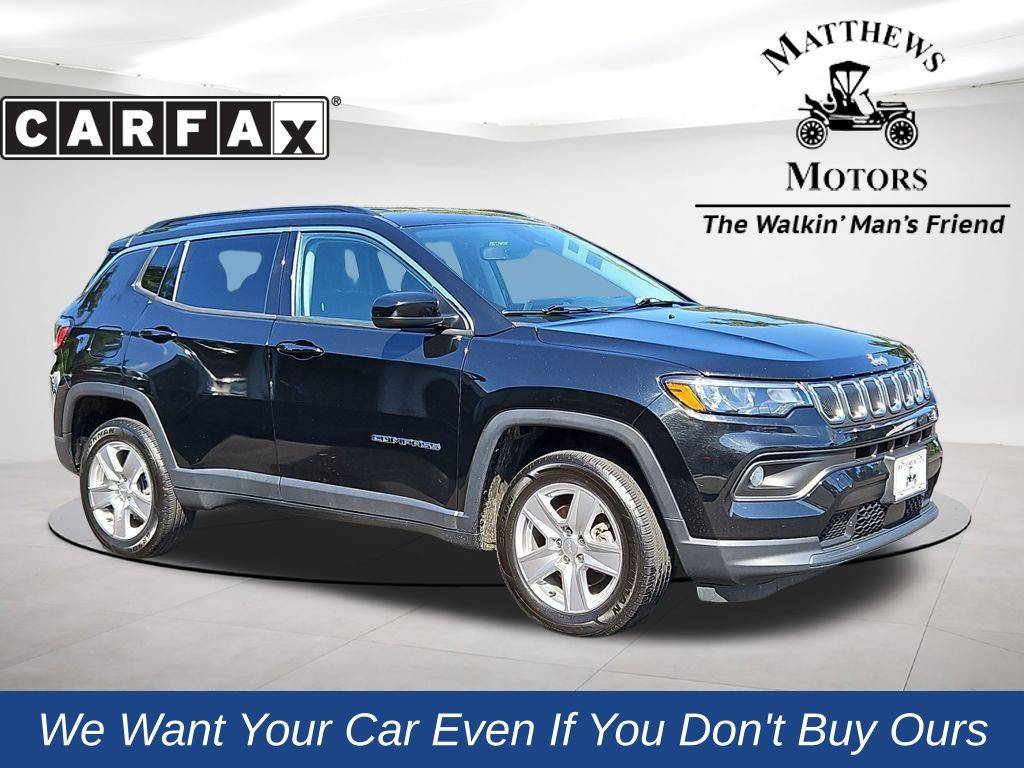 2022 Jeep Compass Latitude — SUV — 54,244 mi — Wilmington, NC