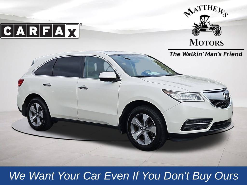 2016 Acura MDX Standard — SUV — 100,449 mi — Wilmington, NC