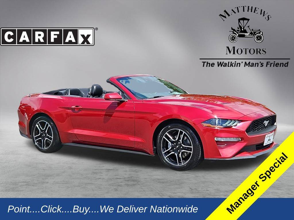2022 Ford Mustang EcoBoost Premium — Convertible — 59,739 mi — Wilmington, NC