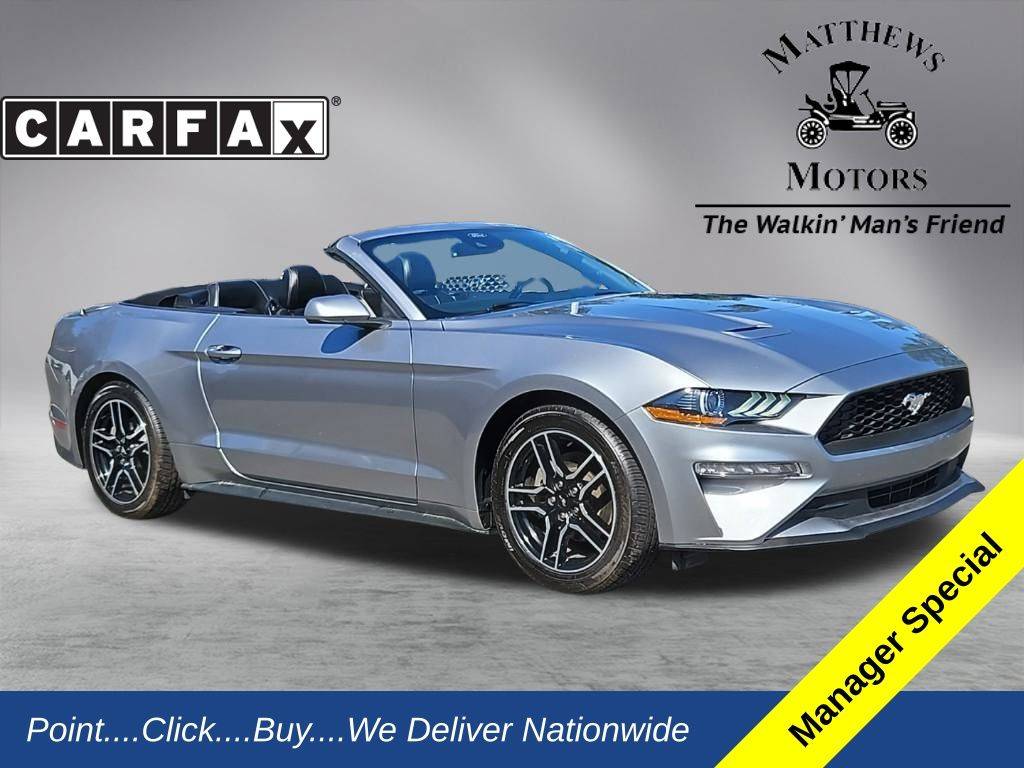 2022 Ford Mustang EcoBoost Premium — Convertible — 56,783 mi — Wilmington, NC