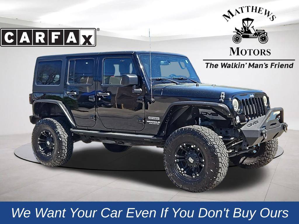 2016 Jeep Wrangler Sport — SUV — 70,690 mi — Wilmington, NC