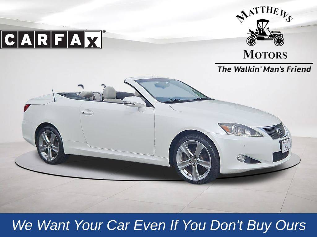 2013 Lexus IS IS 250C — Convertible — 92,203 mi — Wilmington, NC