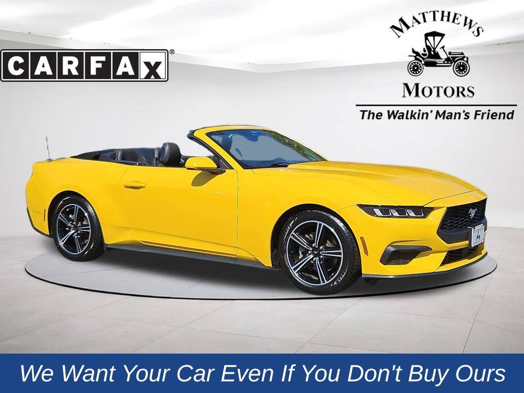2024 Ford Mustang EcoBoost — Convertible — 50,366 mi — Wilmington, NC