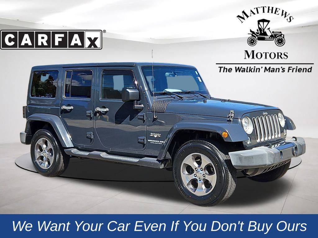 2017 Jeep Wrangler Sahara — SUV — 169,797 mi — Wilmington, NC