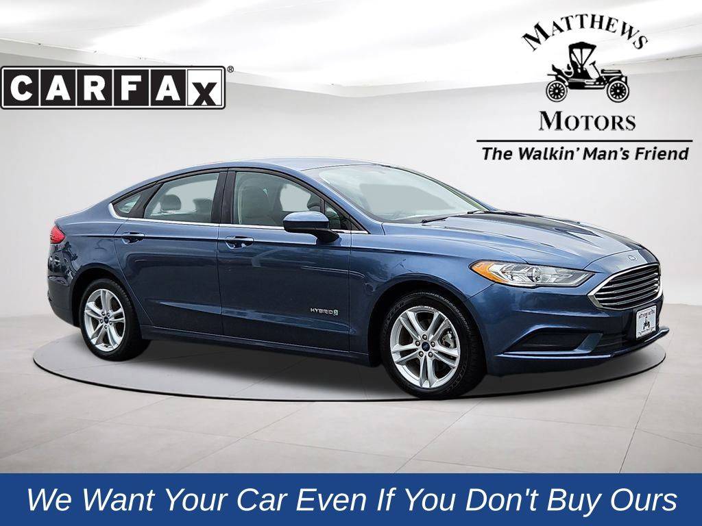 2018 Ford Fusion Hybrid S — Sedan — 77,630 mi — Wilmington, NC