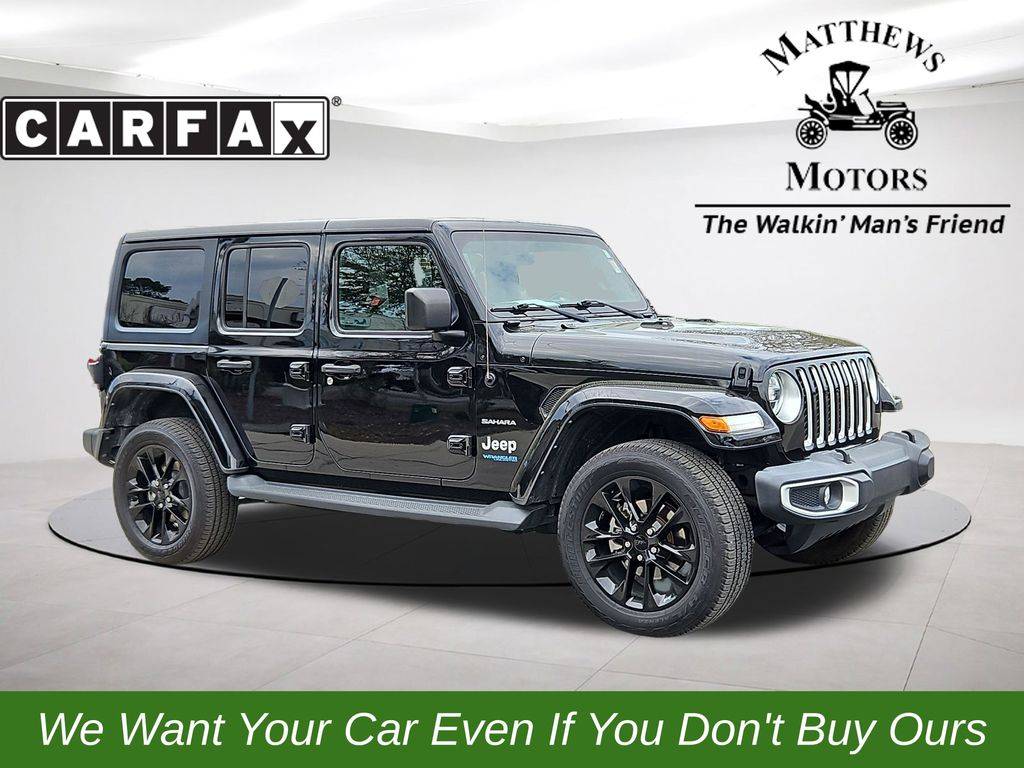 2021 Jeep Wrangler Sahara 4xe