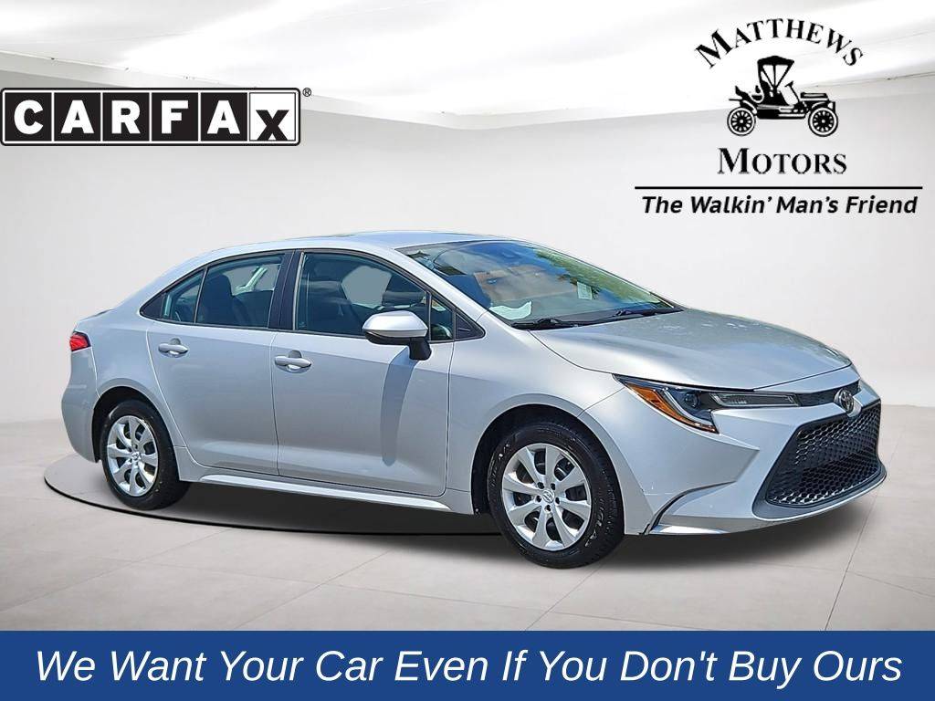 2020 Toyota Corolla LE — Sedan — 74,442 mi — Wilmington, NC