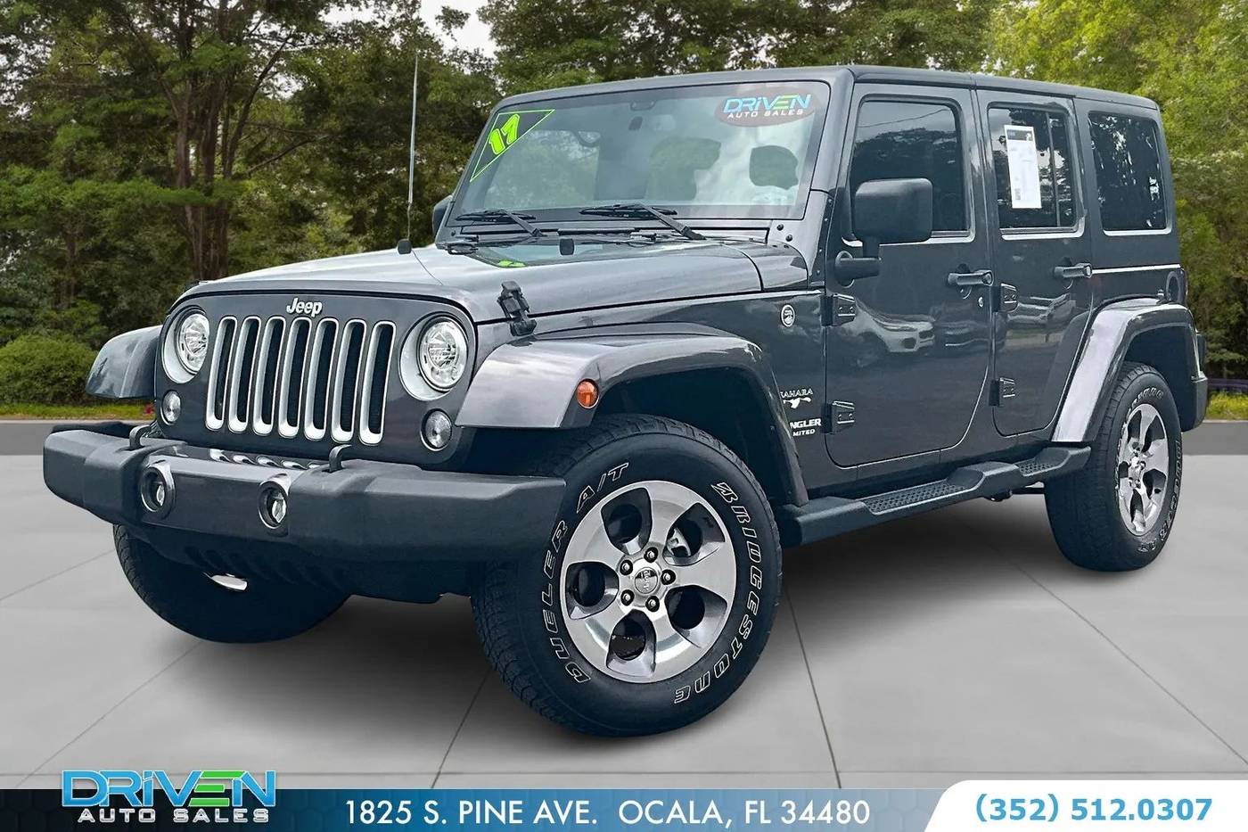 2017 Jeep Wrangler Sahara — SUV — 67,403 mi — Ocala, FL