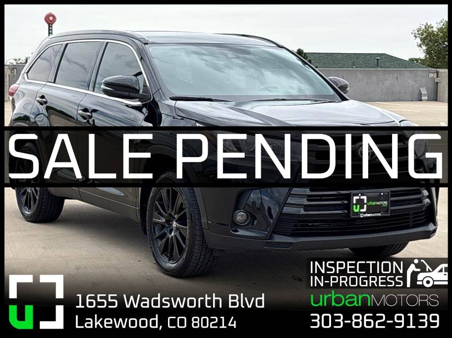 2019 Toyota Highlander SE V6 — SUV — 168,629 mi — Lakewood, CO