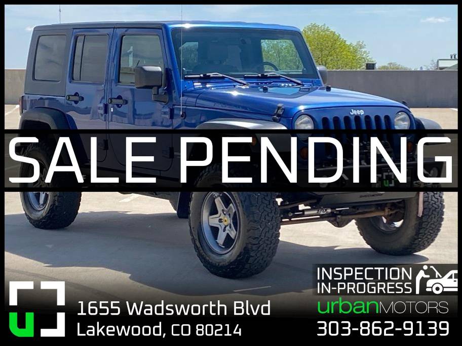 2009 Jeep Wrangler Rubicon — SUV — 65,848 mi — Lakewood, CO