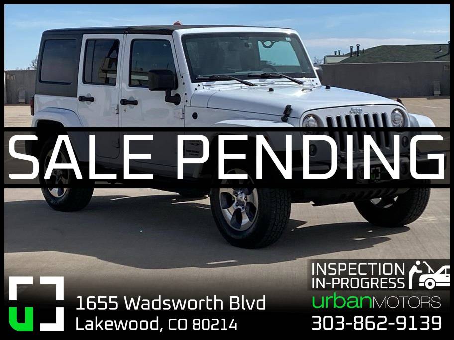 2017 Jeep Wrangler Sahara — SUV — 61,088 mi — Lakewood, CO