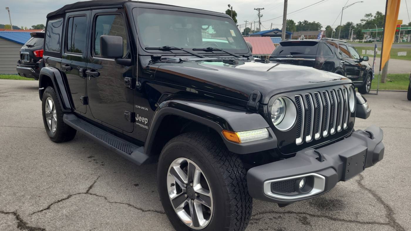 2020 Jeep Wrangler Sahara — SUV — 77,634 mi — Shepherdsville, KY