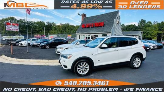 2017 BMW X3 28i — SUV — 101,044 mi — Woodford, VA