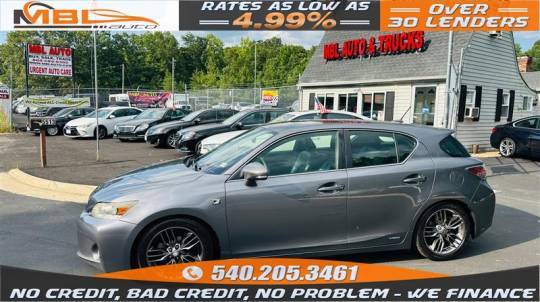 2012 Lexus CT CT 200h — Hatchback — 167,785 mi — Woodford, VA