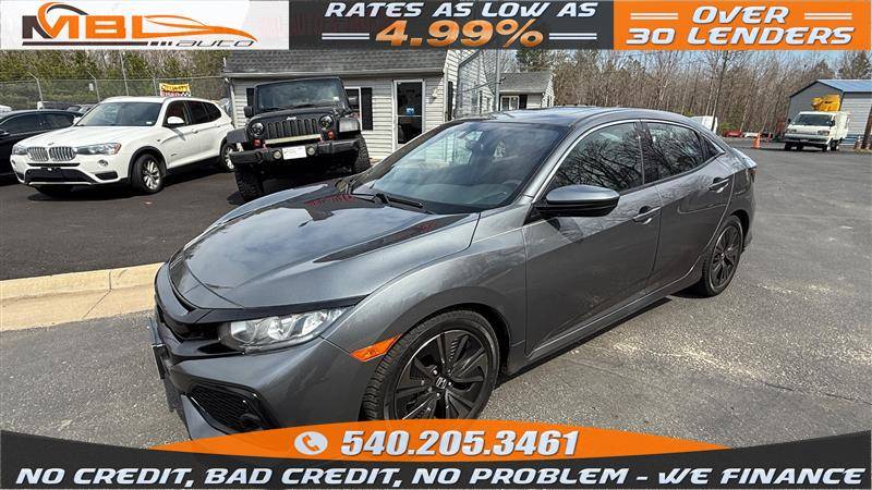 2017 Honda Civic EX — Hatchback — 131,956 mi — Woodford, VA