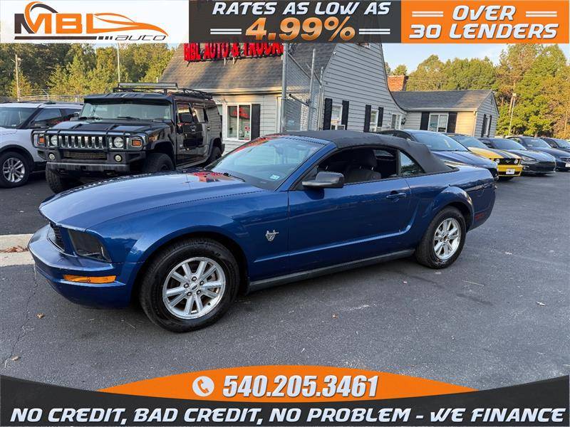 2009 Ford Mustang Base — Convertible — 96,654 mi — Woodford, VA