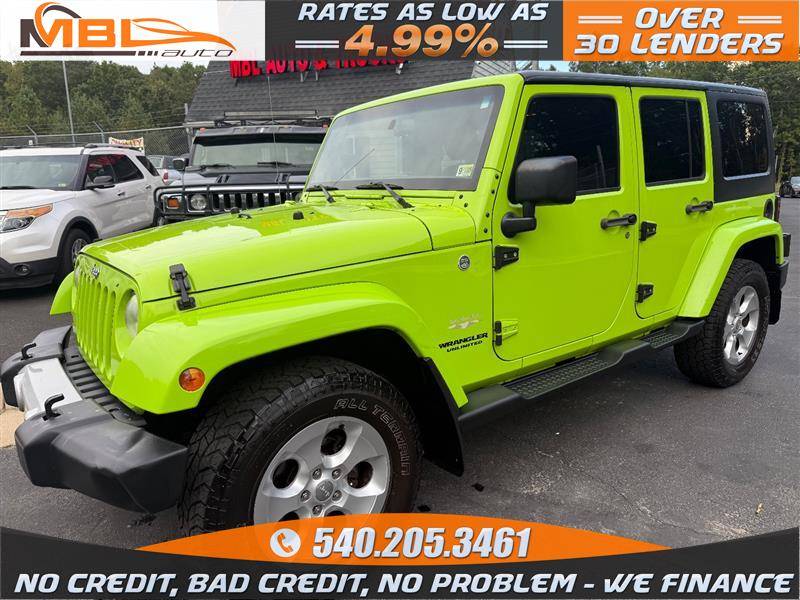 2013 Jeep Wrangler Sahara — SUV — 127,450 mi — Woodford, VA