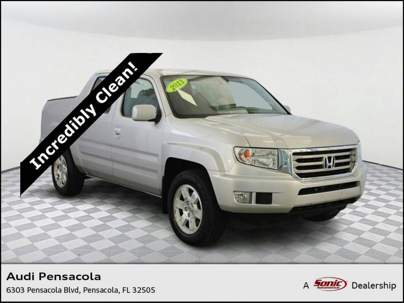 2013 Honda Ridgeline RTS — Pickup Truck — 78,124 mi — Pensacola, FL