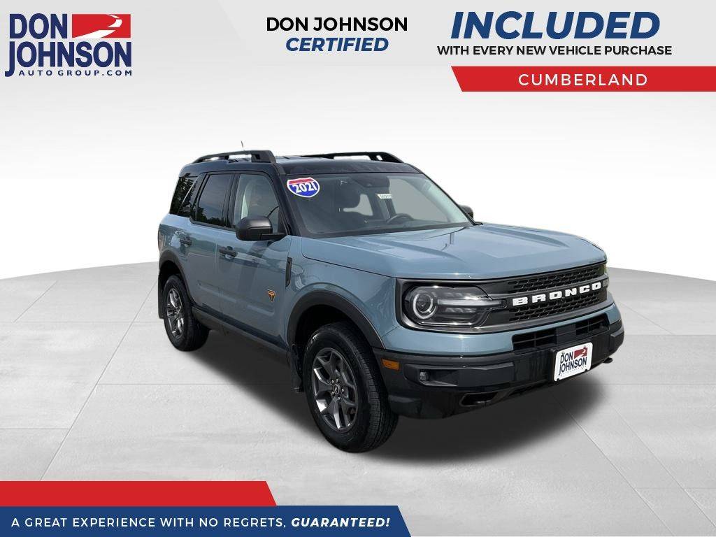 2021 Ford Bronco Sport Badlands — SUV — 34,938 mi — Cumberland, WI