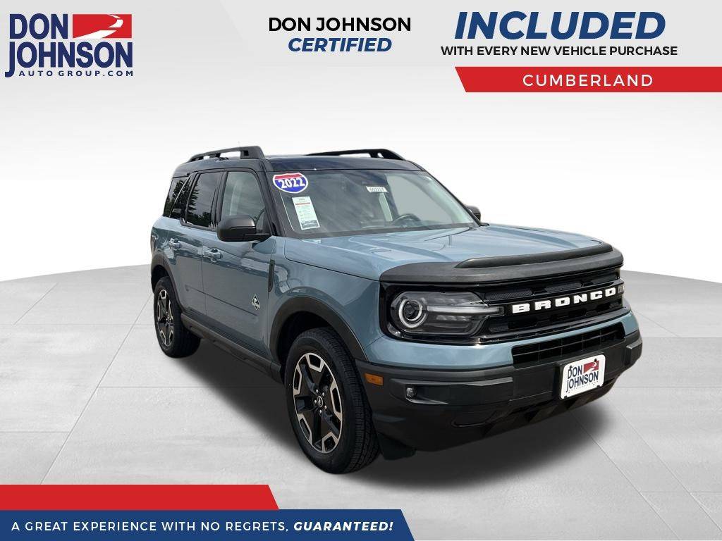 2022 Ford Bronco Sport Outer Banks — SUV — 37,727 mi — Cumberland, WI