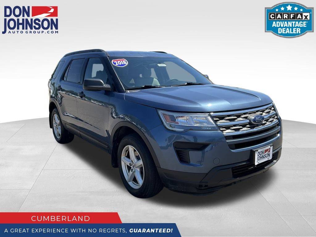 2018 Ford Explorer Base — SUV — 107,620 mi — Cumberland, WI