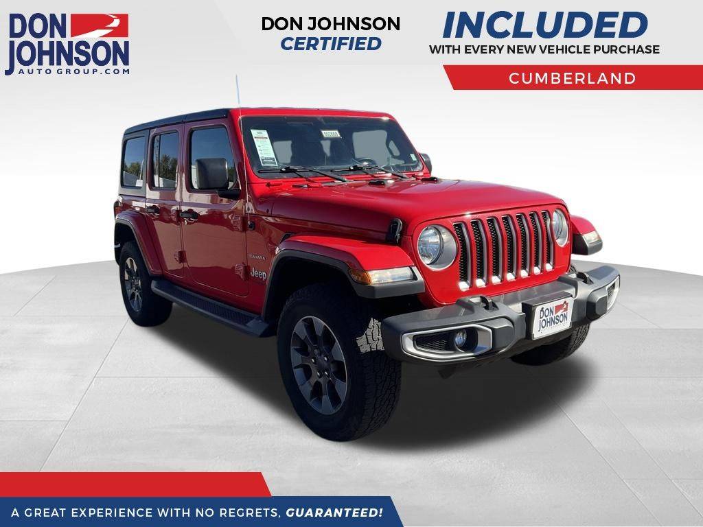 2018 Jeep Wrangler Sahara — SUV — 66,969 mi — Cumberland, WI