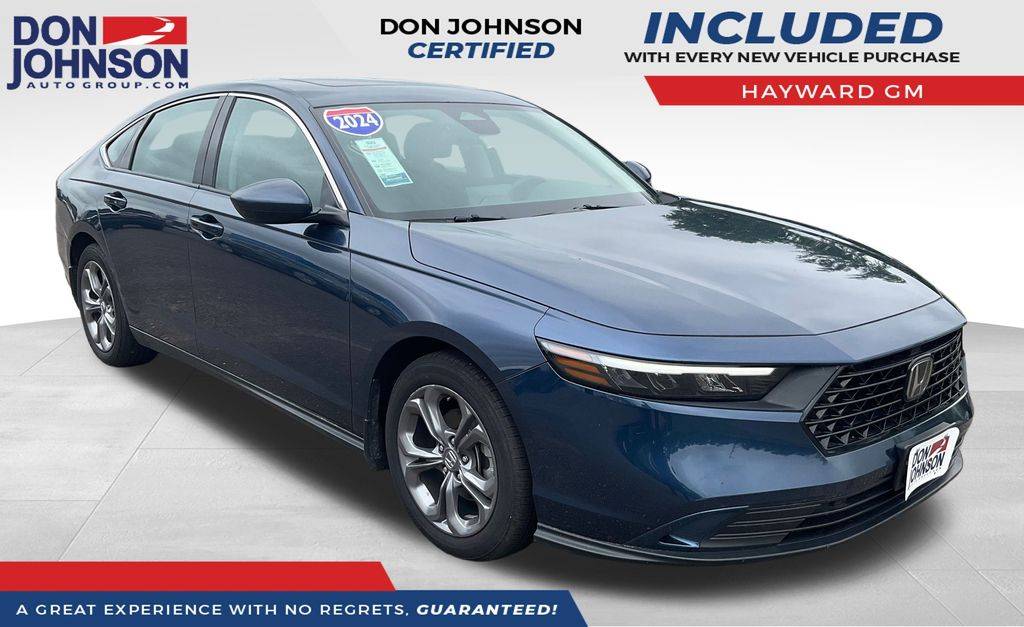 2024 Honda Accord EX — Sedan — 27,528 mi — Cumberland, WI