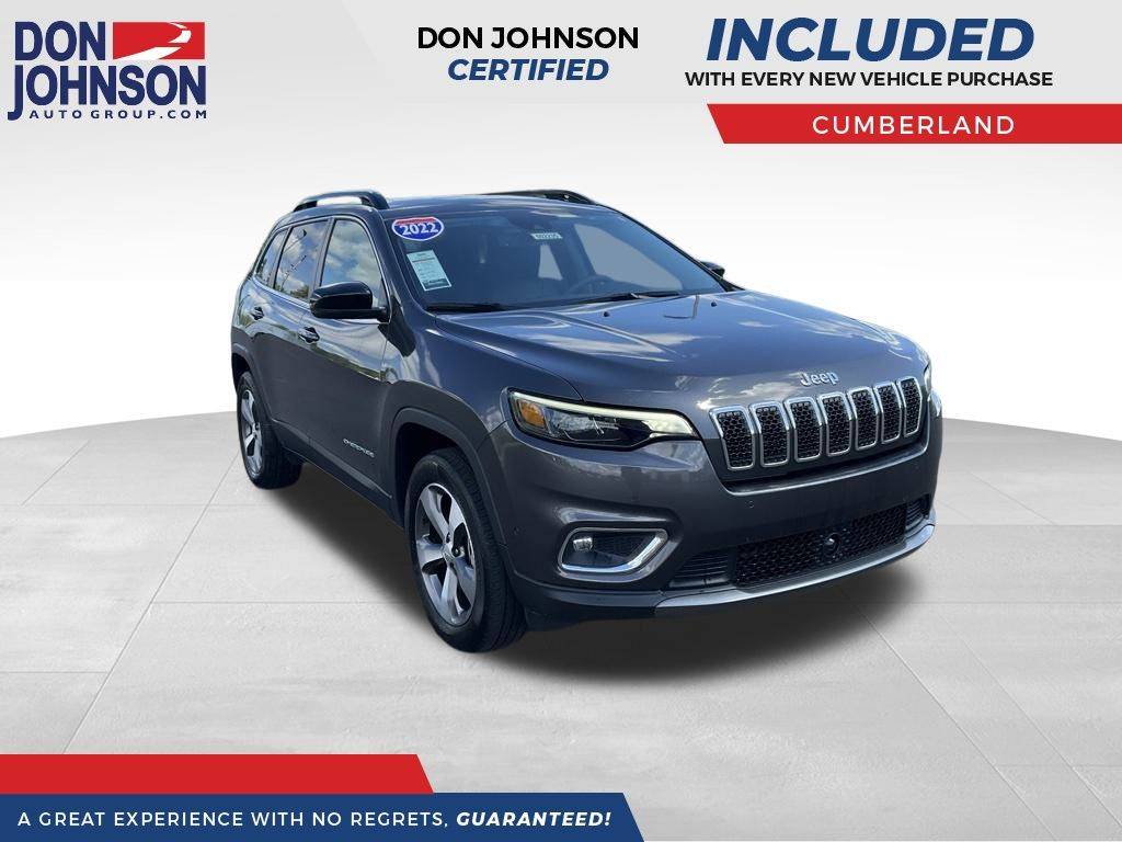 2022 Jeep Cherokee Limited — SUV — 21,771 mi — Cumberland, WI