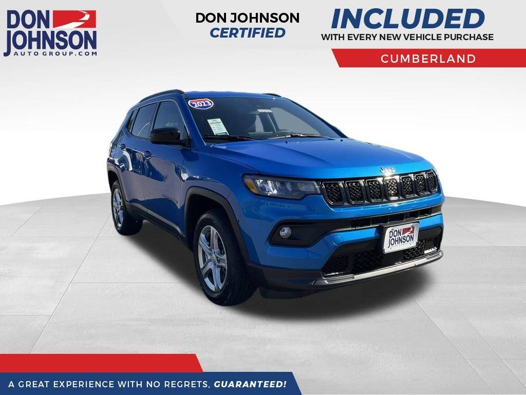 2023 Jeep Compass Latitude — SUV — 21,147 mi — Cumberland, WI