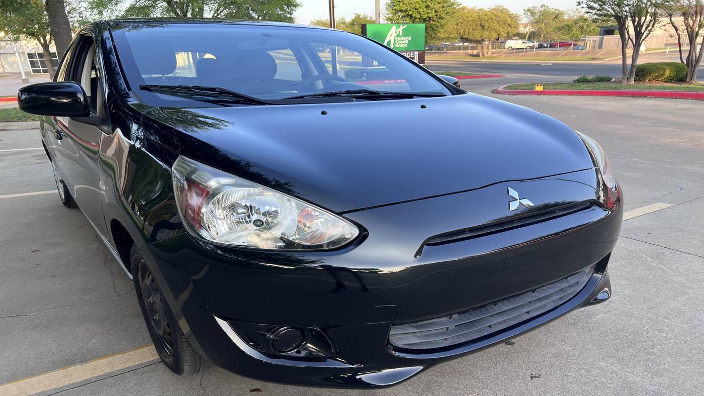 2015 Mitsubishi Mirage DE — Hatchback — 77,543 mi — Austin, TX