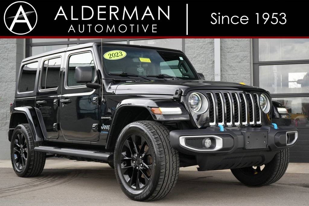 2023 Jeep Wrangler Sahara 4xe — SUV — 60,279 mi — Fishers, IN