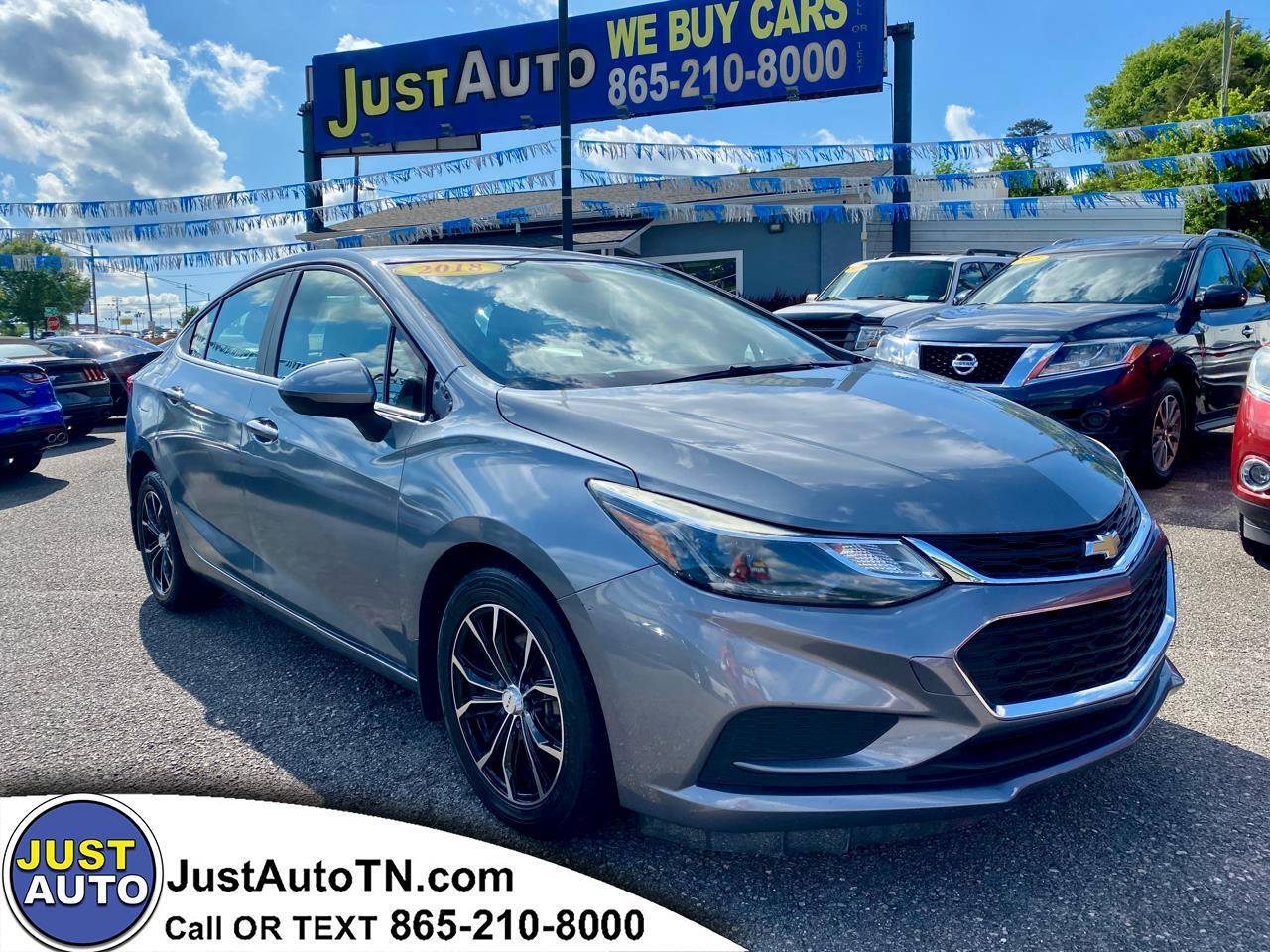 2018 Chevrolet Cruze LT — Sedan — 92,633 mi — Knoxville, TN